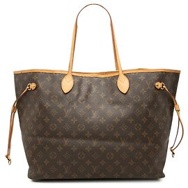 Bolso Tote Louis Vuitton Monogram Neverfull GM Marrón Castaño
