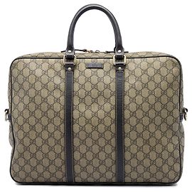 Gucci GG Supreme Business-Tasche beige Beige