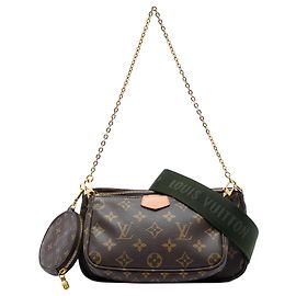 Sac Louis Vuitton Monogram Multi Pochette Accessoires Marron Marron