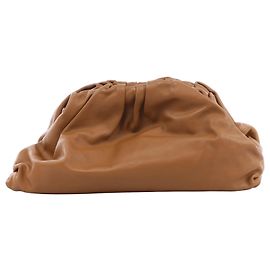Bottega Veneta The Pouch Borsa a pochette oversized in pelle Marrone Marrone