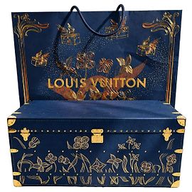 Louis Vuitton Calendrier de l'Avent "Le Voyage des Lumières" Bleu Doré