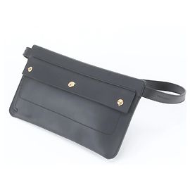 Borsa a tracolla in pelle Burberry Nero