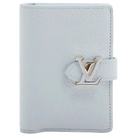 Louis Vuitton Compact Bi-Fold Wallet Blue
