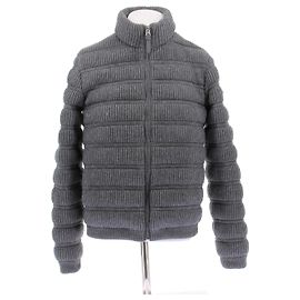 Mackage Blouson gris en laine Gris