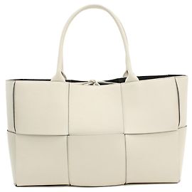 Borsa Tote Bottega Veneta Medium Arco Bianco