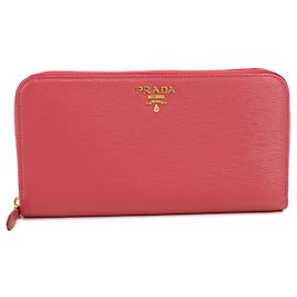 Portefeuille long Prada rose Rose