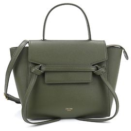 Céline Celine Green Handbag 18900 2WAY Belt Bag Handtasche Grün
