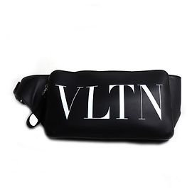 Valentino VLTN Logo Sling Bag Black