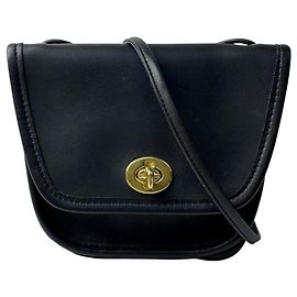 Coach OLD COACH Mini Shoulder Bag Everett Turnlock Negro