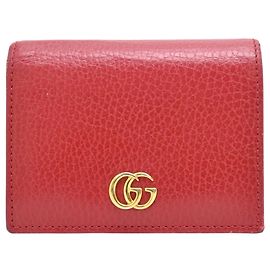 Gucci GG Marmont Women's Bi-fold Wallet Red