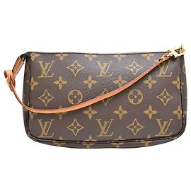 Louis Vuitton Pochette Accessoires Pouch Braun