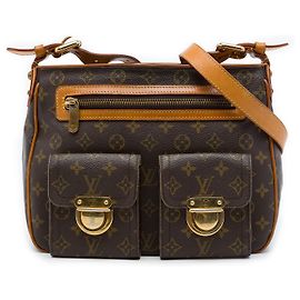 Louis Vuitton Brown Monogram Hudson GM Marrom