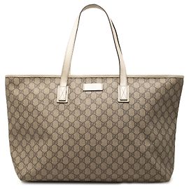 Tote Gucci Large GG Supreme Bege Bege