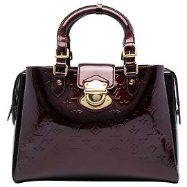 Louis Vuitton Purple Monogram Vernis Melrose Avenue Violet