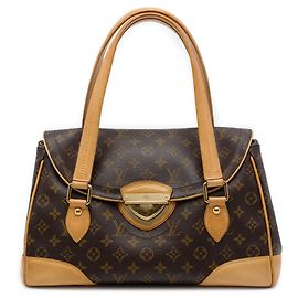 Louis Vuitton Brown Monogram Beverly GM Marron