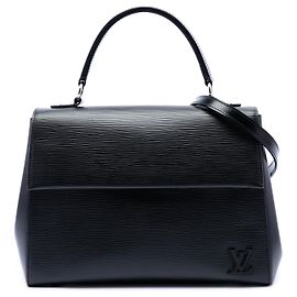 Louis Vuitton Black Epi Cluny MM Noir