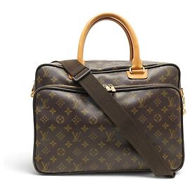 NEUF SACOCHE LOUIS VUITTON ICARE MONOGRAM M23252 BRIEFCASE MESSENGER BAG Marron