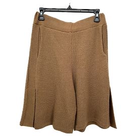 Autre Marque Bermuda marron en laine Brown