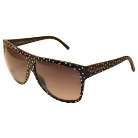 Dolce & Gabbana DG4125 Sonnenbrille schwarz mit Sternen Schwarz Weiß