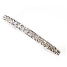Autre Marque Ehering aus 18K Weißgold mit Diamant Golden