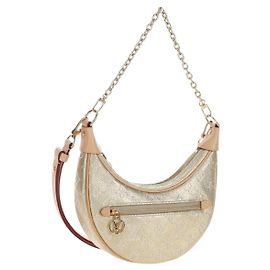LOUIS VUITTON Monogram Laminated Jacquard Loop Bag Gold M22928 LV Auth 206919SM Doré