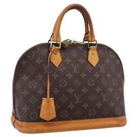 LOUIS VUITTON Monogram Alma PM Hand Bag M53151 LV Auth 205979 Monogramm