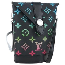 LOUIS VUITTON Monogram Gradient Envelope Pouch Black M13906 LV Auth LN216SM Black Monogram