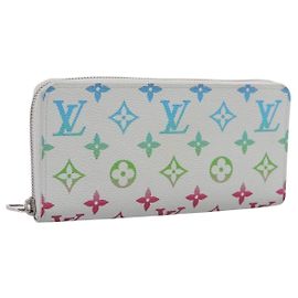 LOUIS VUITTON Monogram Iridescent Zippy Wallet Long Wallet M13908 LV Auth 205984 Monogram