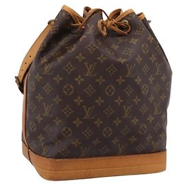 LOUIS VUITTON Bolsa de Ombro Monogram Noe M42224 LV Auth 205936 Monograma
