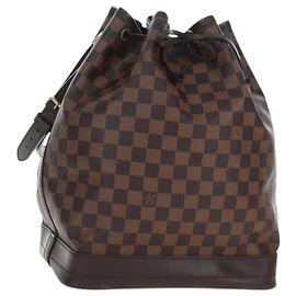 LOUIS VUITTON Damier Ebene Noe Shoulder Bag SPO N42229 LV Auth 206623SAV Damier ebene