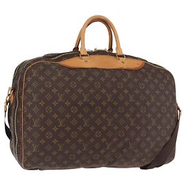 LOUIS VUITTON Monogram Alize de Poche Boston Bag 2way M41392 LV Auth ep16167 Monogramm