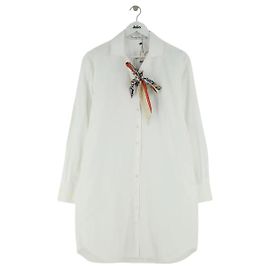 Dior Vestido com twill de seda branca Branco