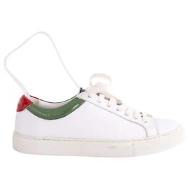 Courreges Sneakers Courrèges in pelle bianca Bianco