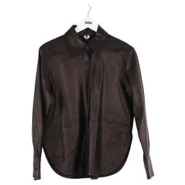 Autre Marque Camicia Arket in pelle nera Nero
