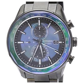 Autre Marque Citizen Attesa Radio Wave Control Solar Titanium Watch AT8314-53L Other