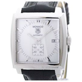 TAG HEUER Monaco MOP Dial Steel Automatic Mens Watch WW2112 Other