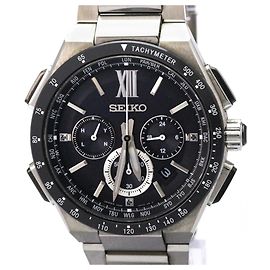 Reloj de pulsera SEIKO Brightz de cerámica y acero inoxidable Otro