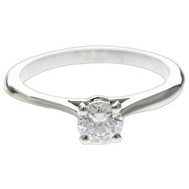 Anillo Cartier 1895 Solitaire Plata