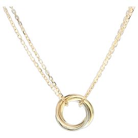 Colar Cartier Sweet Trinity Dourado