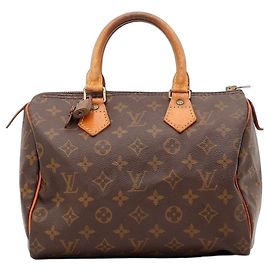 Bolso Louis Vuitton Speedy 30 Monogram Canvas Castaño Monograma