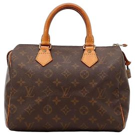 Bolso Louis Vuitton Speedy 30 Monogram Canvas Castaño Monograma