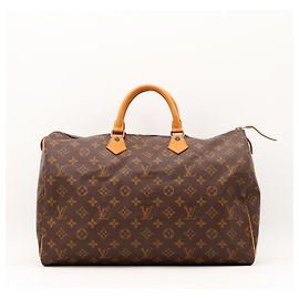Borsa Louis Vuitton Speedy 40 Monogram Canvas Marrone Monogramma