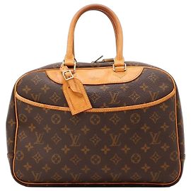 Louis Vuitton Monogram Canvas Keepall 50 Castaño Monograma