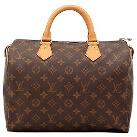 Bolsa Louis Vuitton Speedy 30 Monogram Canvas Marrom Monograma
