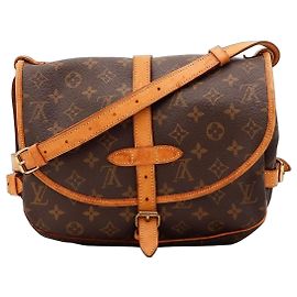Bolsa Florentine em canvas Monogram Louis Vuitton Marrom Monograma
