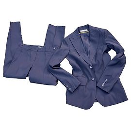 Completo Marc Cain in misto lana nero Nero