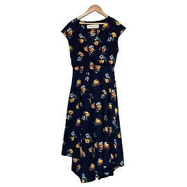 Autre Marque Vestido sem mangas THE SHINZONE com estampa floral botânica Azul Azul marinho
