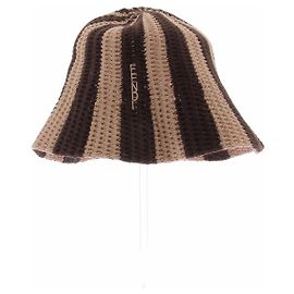 Fendi Bob tressé marron et beige Brown