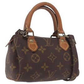 LOUIS VUITTON Monogram Mini Speedy Hand Bag M41534 LV Other