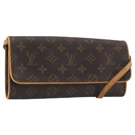LOUIS VUITTON Monogram Pochette Twin GM Shoulder Bag M51852 LV Autre